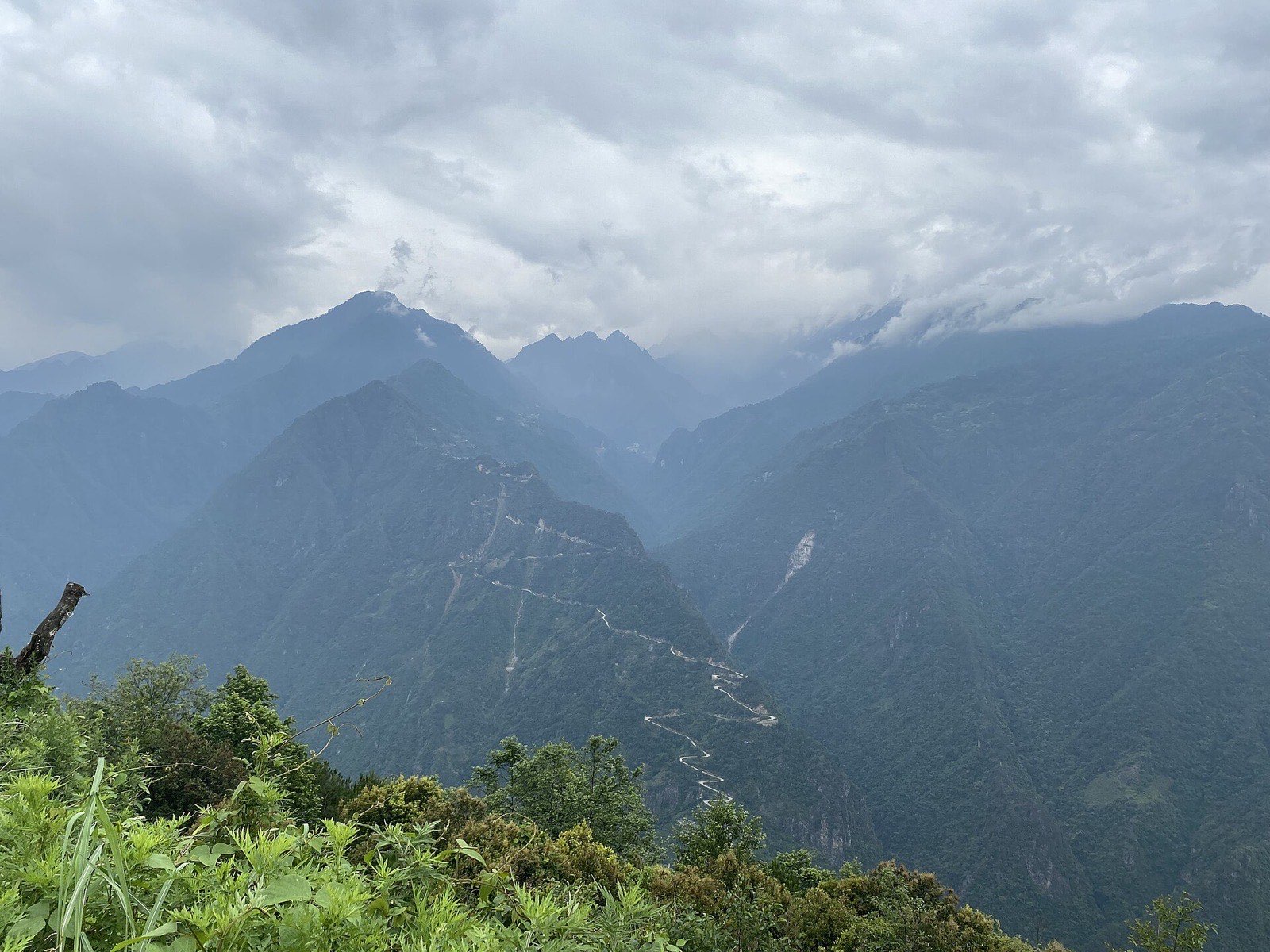 高黎贡山云雾山景